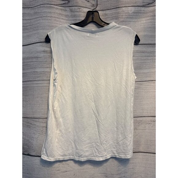 Lauren Moshi Sibley Smiley Face Sleeveless Tank Top Size XS - Picture 3 of 3